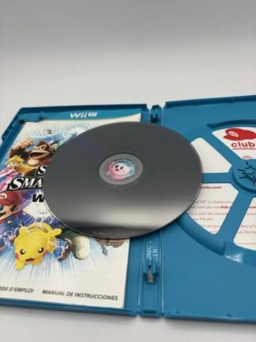 Nintendo Super Smash Bros. for Wii U Fighting 2014 Multiplayer Manual NTSC-U/C